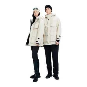 Couple Style Winter New Solid Color Hoodie Trendy Brand Down Cotton Thickened Warm Men's Warmth Bread Coat Men's Coat